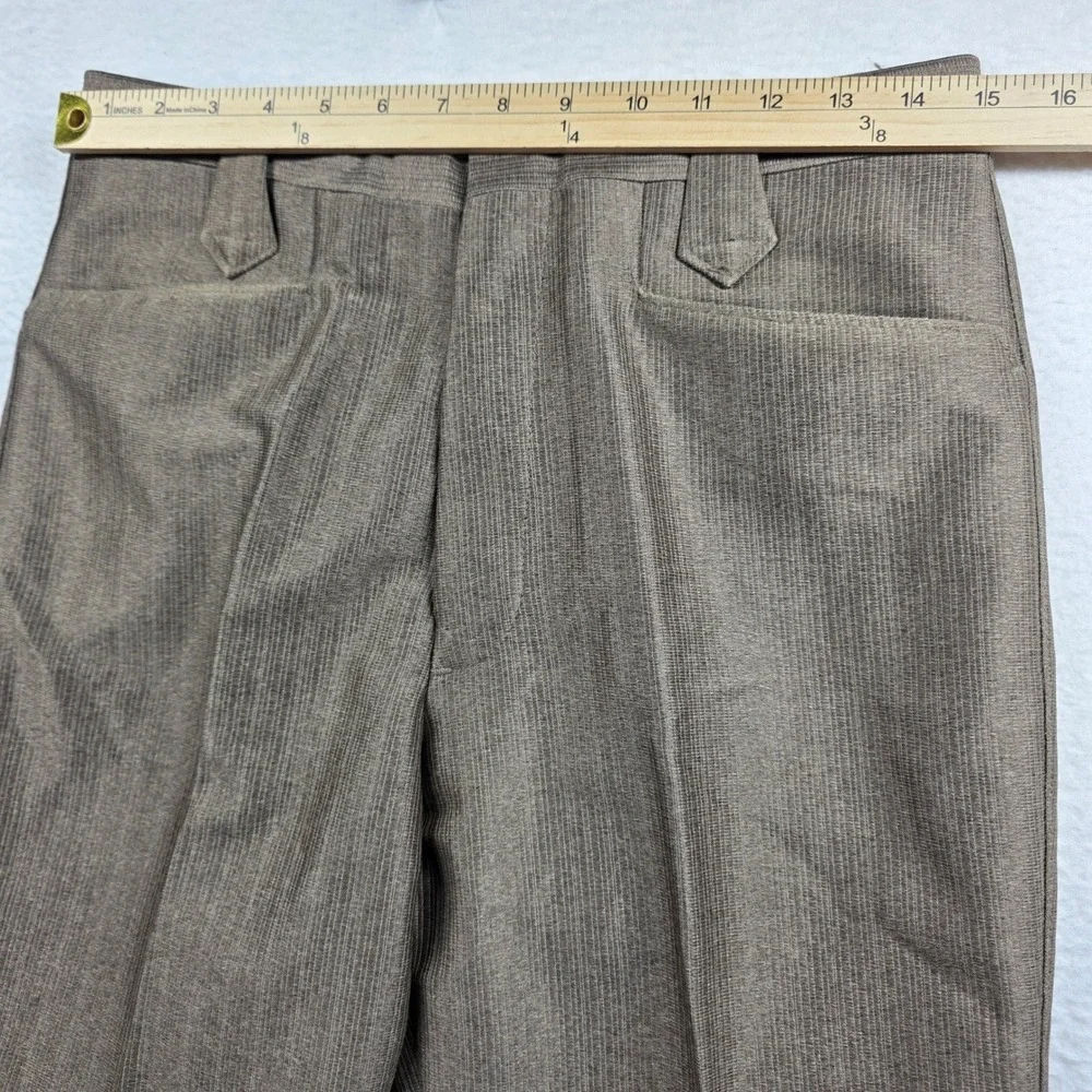 Pagano West Western Suit Men 40R 30W Brown Contrast Yoke Arrow Pockets Vintage